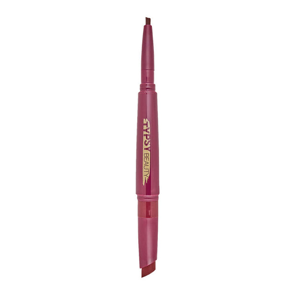 Typsy Beauty Twist & Pout Lipstick And Lip Liner - Spills Tea 03 - 0.91 gms