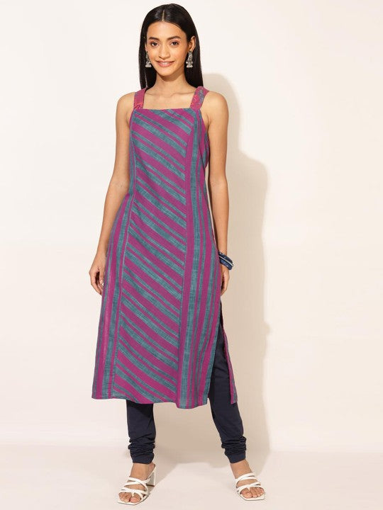 Fabindia Women Striped Kurta