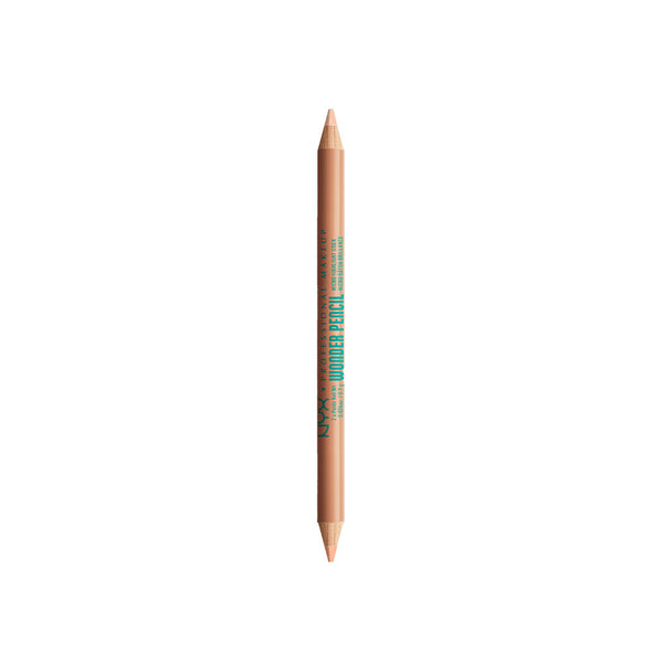 NYX Professional Makeup Wonder Pencil Micro Highlighter Duo Pencil Medium Peach - 0.7 gms