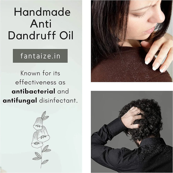 Fantaize - Handcrafted Anti Dandruff Hair Oil - Pack of 1 
