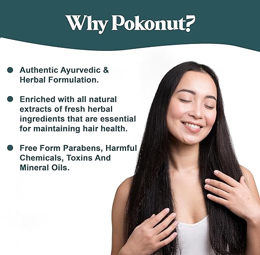Pokonut Herbal Hair Conditioner with Argan Oil - 150 ml