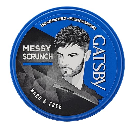 Gatsby Hair Styling Wax Messy Scrunch - 75 gms