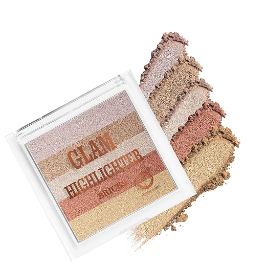 Colors Queen Glam Highlighter for Face Makeup 03 - 12 gms