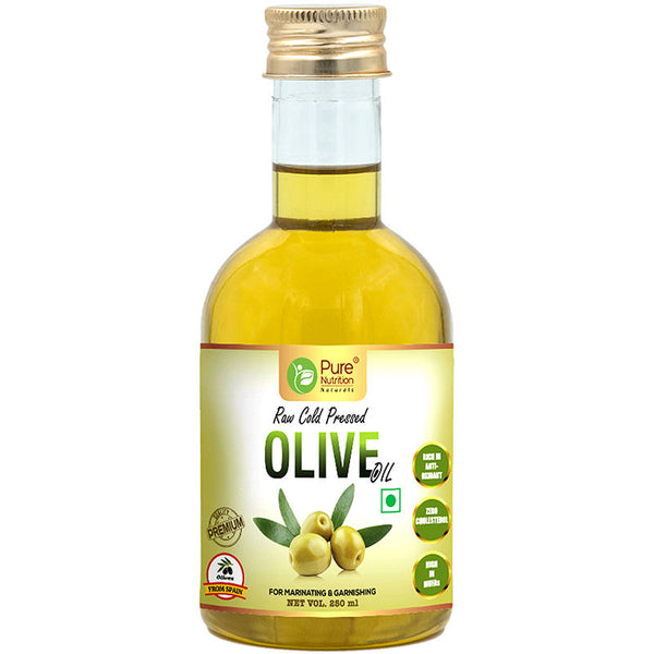 Pure Nutrition Virgin Olive Skin & Hair Oil Vitals - 250 gms