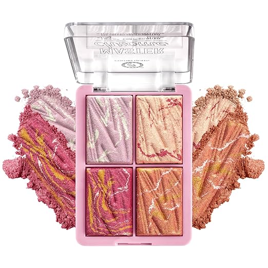 Colors Queen Master Chrome Metallic Blusher & Highlighter Shade 5 - 12 gms