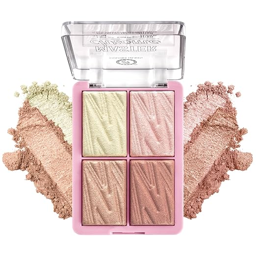 Colors Queen Master Chrome Metallic Blusher & Highlighter Shade 7 - 12 gms