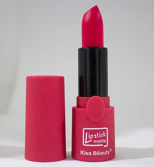 Kiss Beauty LTS Matte Color Lipstick Color Baby Pink - 20 gms
