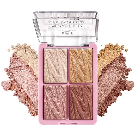 Colors Queen Master Chrome Metallic Blusher & Highlighter Shade 9 - 12 gms