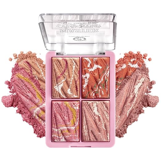 Colors Queen Master Chrome Metallic Blusher & Highlighter Shade 6 - 12 gms