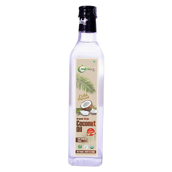 Nutriorg Certified Organic Virgin Coconut Oil - 500 ml
