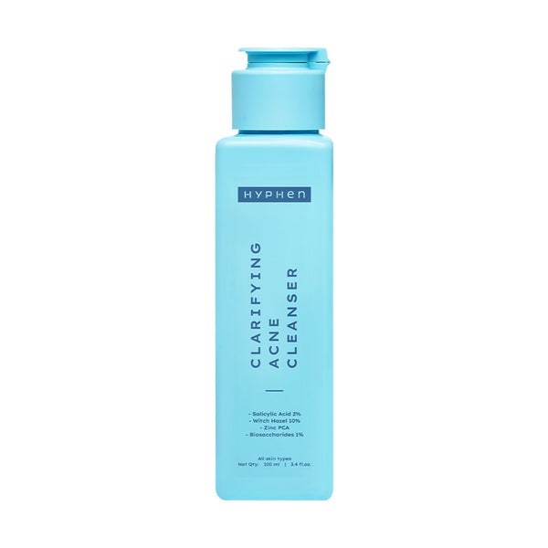 Hyphen Clarifying Acne Cleanser with 2% Salicylic Acid Face Wash - 100 ml