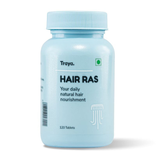 Traya Hair Ras Ayurvedic Hair Vitamin Tablets - 120 Tabs