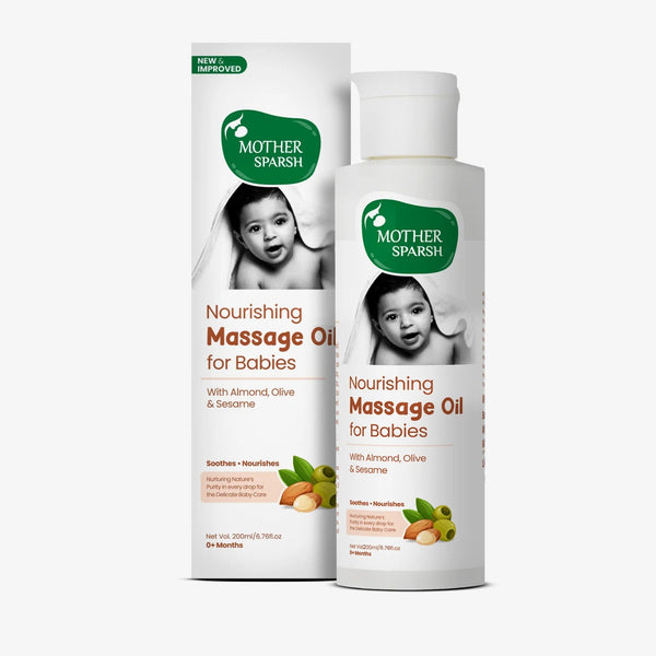 Mother Sparsh Ayurvedic Baby Massage Oil - 100 ml