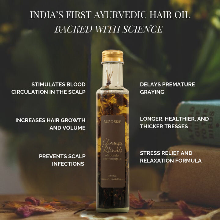 Champi Hair Massage Oil  For Scalp & Hair Growth Hair Oil