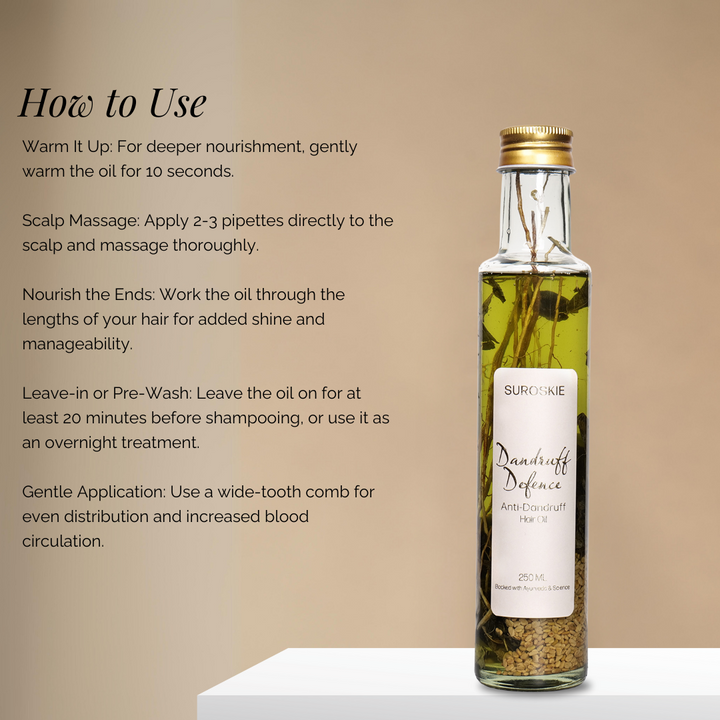 Dandruff Defence - Anti Dandruff Hair Oil
