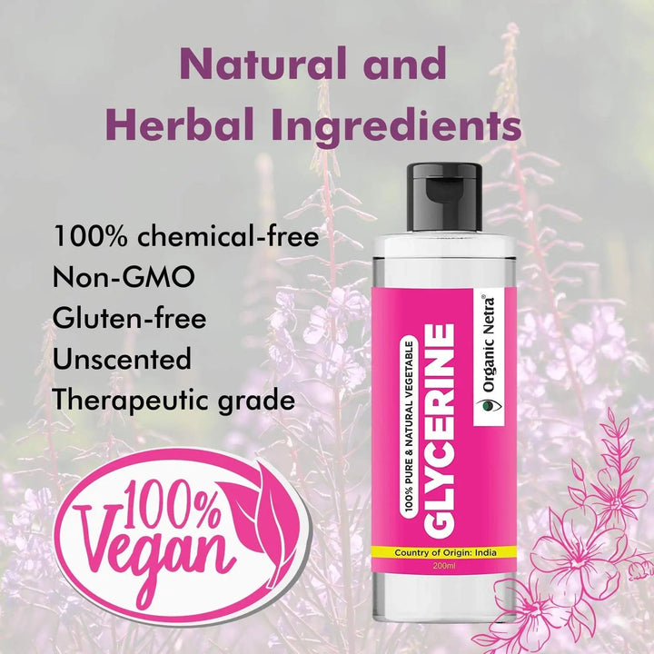 Organic Netra Vegetable Glycerin - 200 ml