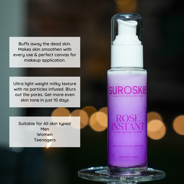 Rose Instant Glow Enzyme Scrub