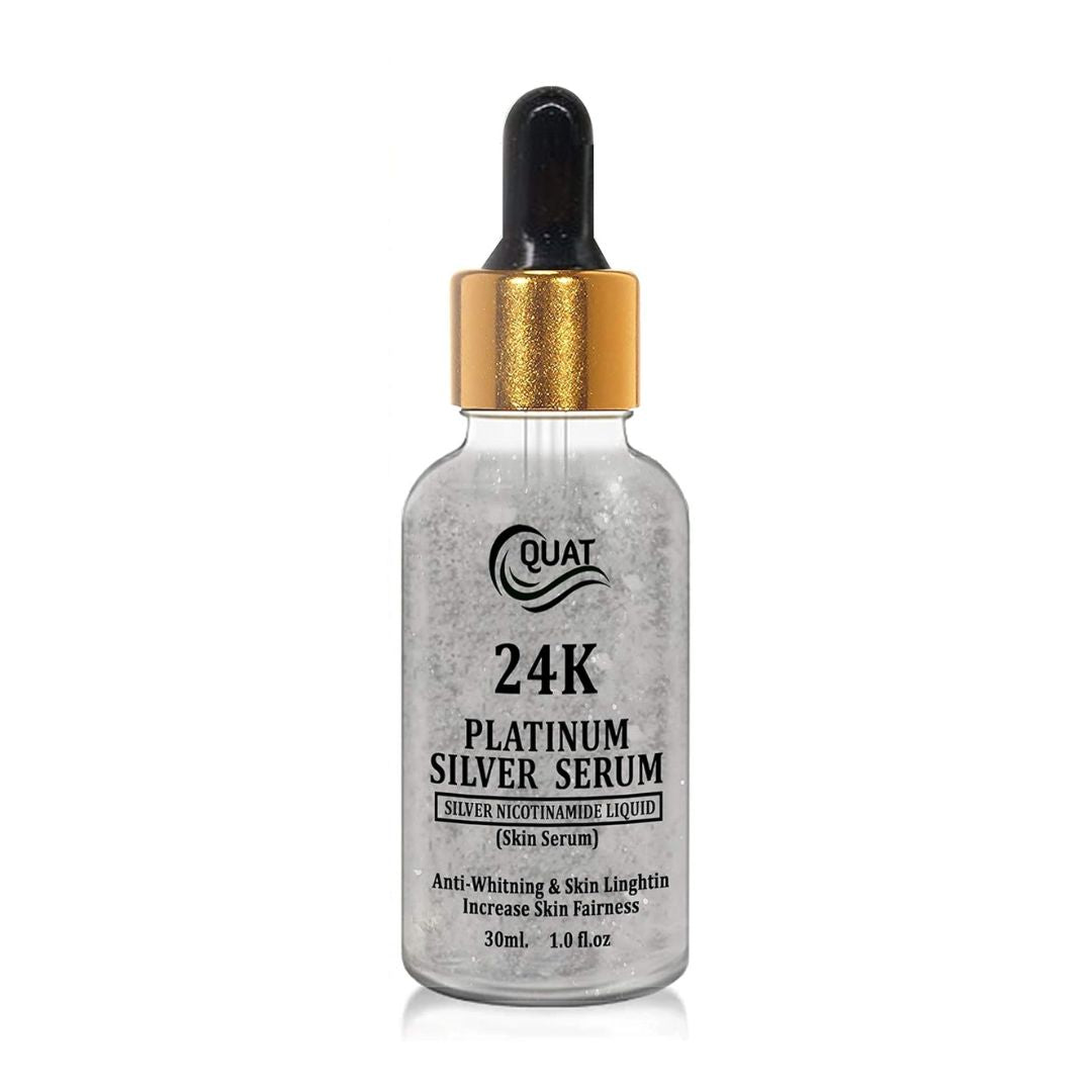 Quat 24K Platinum Silver Face Serum - 30 ml – Veeha Beauty