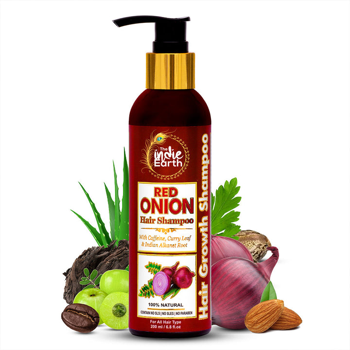 The Indie Earth Onion Hair Shampoo - 200 ml