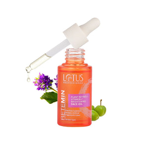 Lotus Professional Retemin Plant Retinol + Vitamin C Brightening Super Booster Serum - 30 ml