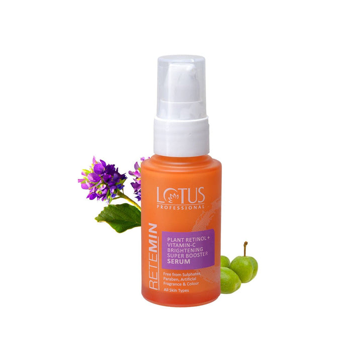 Lotus Professional Retemin Plant Retinol + Vitamin C Brightening Super Booster Serum - 30 ml