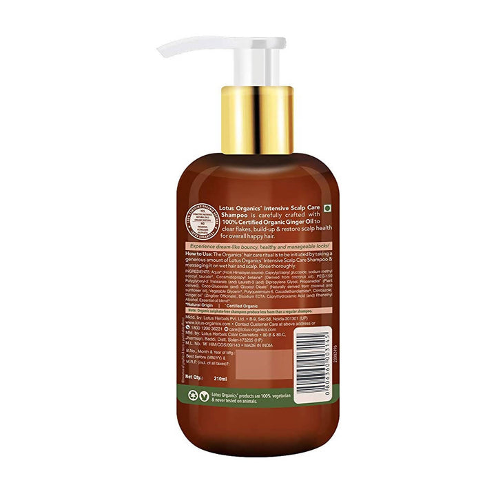 Lotus Organics+ Intensive Scalp Care Shampoo