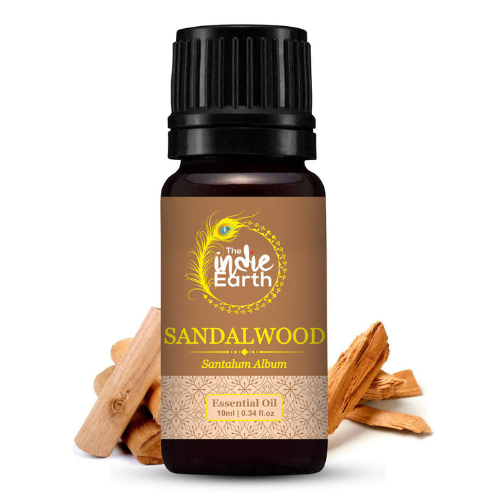 The indie Earth Sandalwood Essential Oil - 10 ml