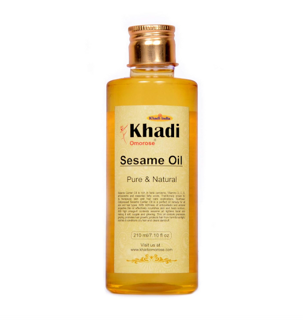 Khadi Omorose Sesame Carrier Oil - 210 ml