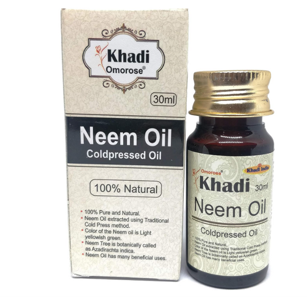 Khadi Omorose Pure Neem Cold pressed Carrier Oil - 30 ml