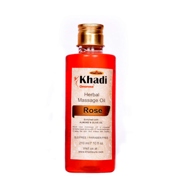 Khadi Omorose Rose massage Oil - 210 ml