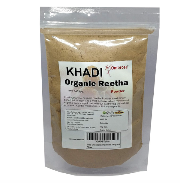 Khadi Omorose Reetha Powder  - 100 gms