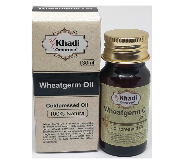Khadi Omorose Wheat Germ Pure Carrier Oil - 30 ml