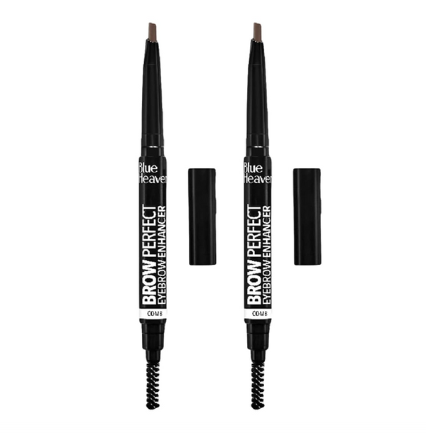 Blue Heaven Brow Perfect Eyebrow Pencil Enhancer Honey Brown Pack of 2 -  0.30 gms