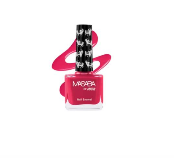 Nykaa Masaba Nail Enamel - Touch Me Not 279 Pink - 9 ml