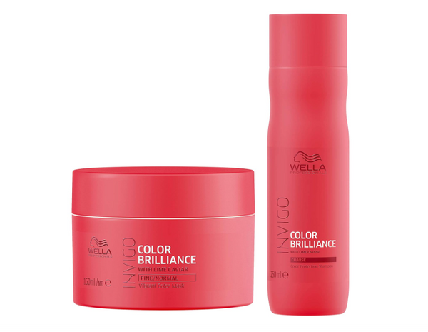 Wella Professionals Invigo Color Brilliance Mask & Shampoo Combo