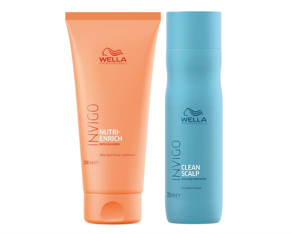 Wella Professionals Invigo Nutri Enrich Deep Nourishing Conditioner & Shampoo Combo