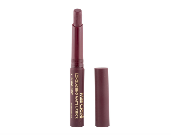 Miss Claire Longlasting Matte Lipstick Burgundy 03 - 2 gms