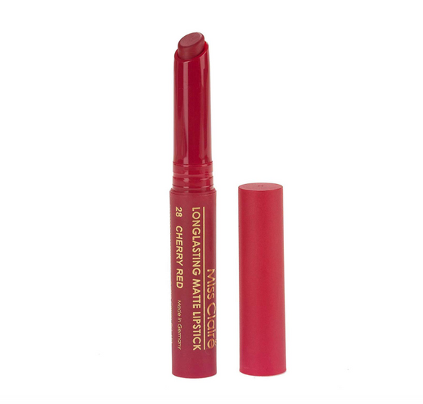 Miss Claire Longlasting Matte Lipstick Cherry Red 28 - 2 gms