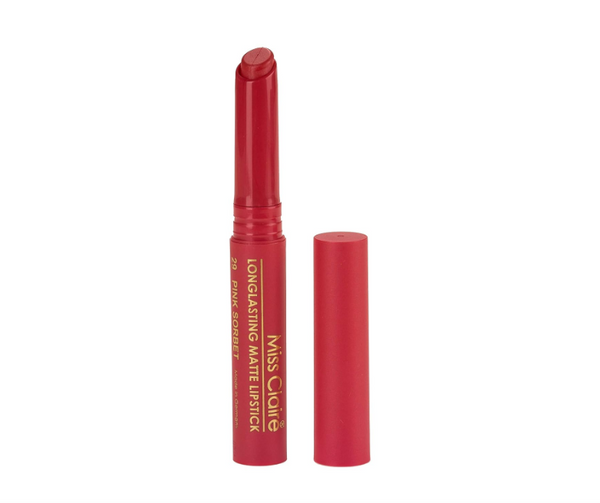 Miss Claire Longlasting Matte Lipstick Pink Sorbet 29 - 2 gms