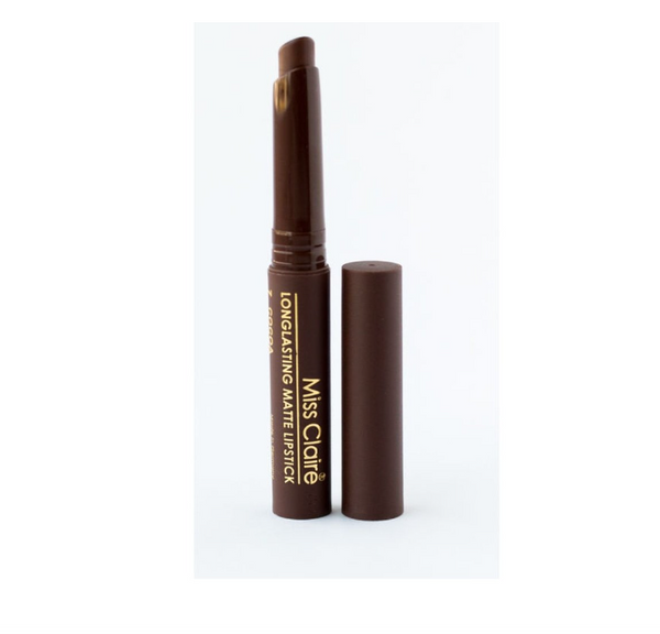 Miss Claire Longlasting Matte Lipstick Toffee 13 Brown - 2.5 gms