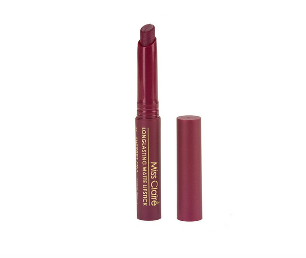 Miss Claire Longlasting Matte Lipstick Rich Purple 06 Purple -  2.5 gms