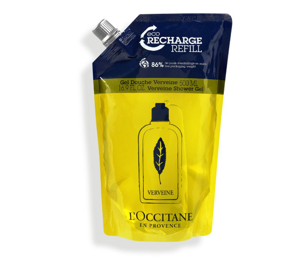 L'Occitane Invigorating and Refreshing Verbena Shower Gel Refill - 500 ml