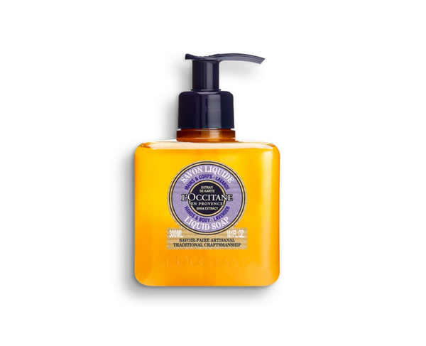 L'Occitane Shea Butter Hands & Body Lavender Liquid Soap - 300 ml