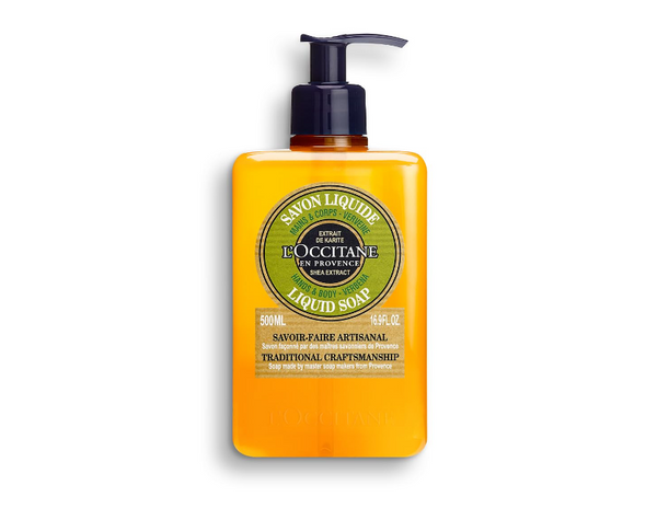 L'Occitane Shea Hands & Body Verbena Liquid Soap - 500 ml