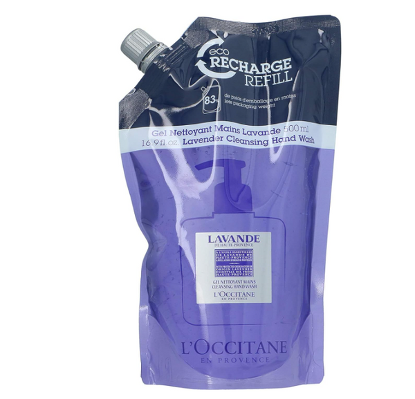 L'Occitane Lavender Cleansing Hand Wash Eco-Refill - 500 ml