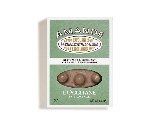 L'Occitane Almond Scrubbing Soap - 125 gms