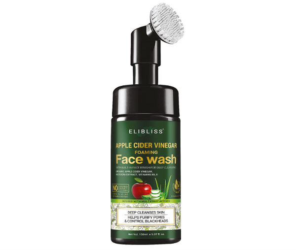 Elibliss Apple Cider Vinegar Foaming Face Wash - 150 ml