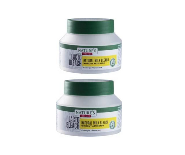 Nature's Essence Caressence Lacto Bleach Tan Removal Cream - 50 gms (Pack of 2)