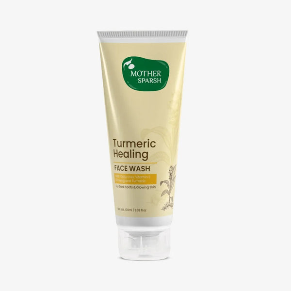 Mother Sparsh Turmeric Healing Face Wash - 100 gms