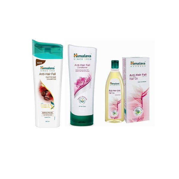 Himalaya Herbals Anti Hair Fall Shampoo , Conditioner & Hair Oil Combo